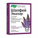 Шалфей Эвалар, табл. д/рассас. 0.55 г №20