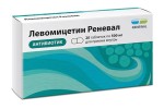 Левомицетин Реневал, табл. п/о пленочной 500 мг №20